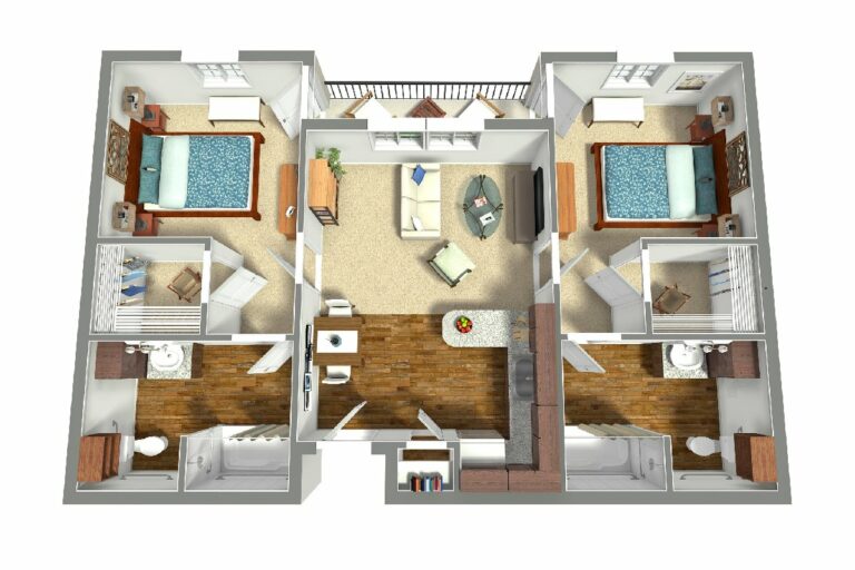 Arabella of Longview | Assisted Living Two Bedroom Two Bath