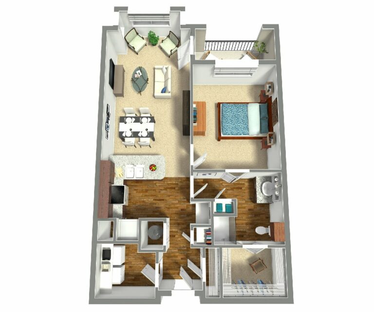 Arabella of Longview | Independent Living Deluxe One Bedroom One Bath