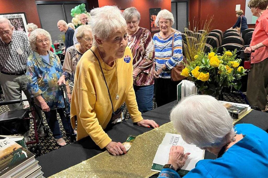 Arabella of Longview Senior Living | Mrs. Lottie Guttry Book Signing