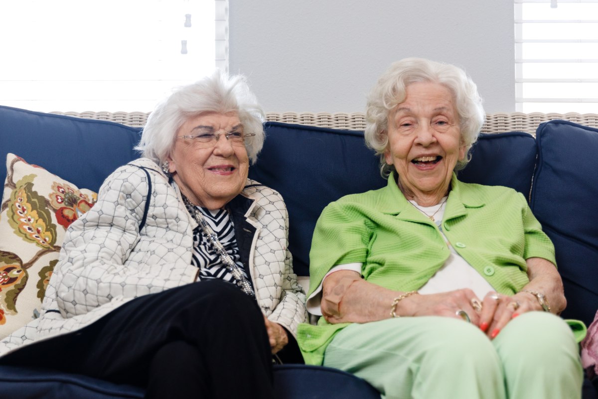 Civitas Senior Living | Seniors on a couch