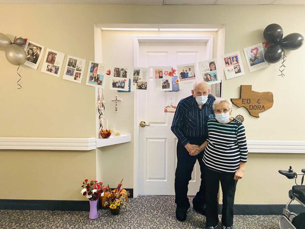 Civitas Senior Living | Senior couple holding hands