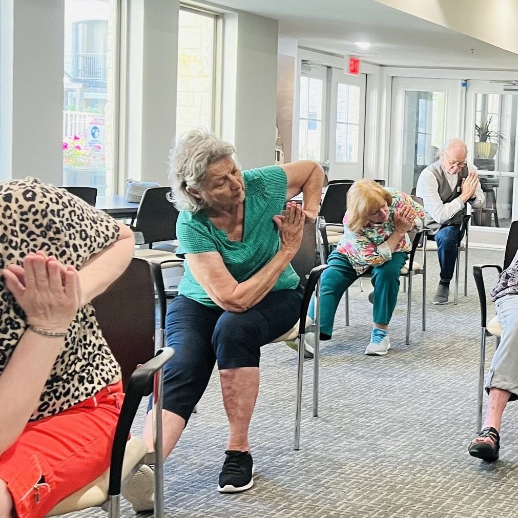 Therapeutic Yoga in Dripping Springs Senior Living