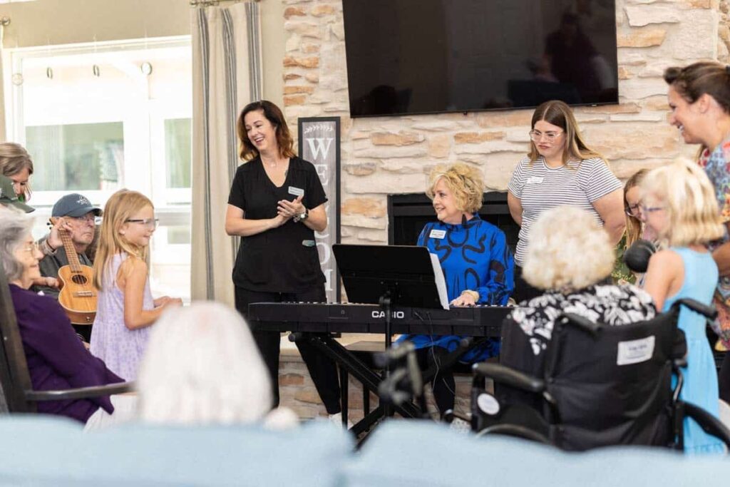 Civitas Senior Living | Seniors experiencing live music