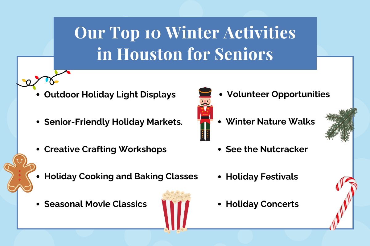 Civitas Senior Living | Winter activities graphic