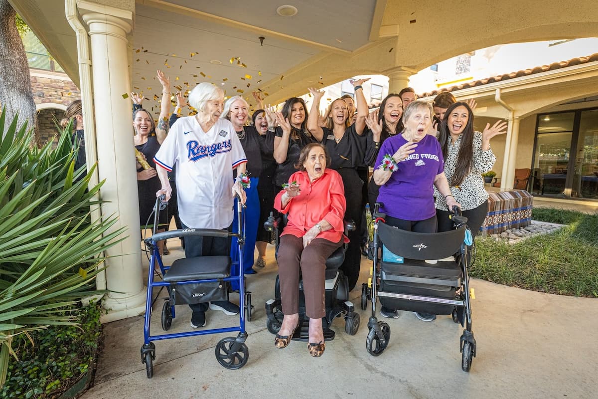 Civitas Senior Living | Seniors celebrating