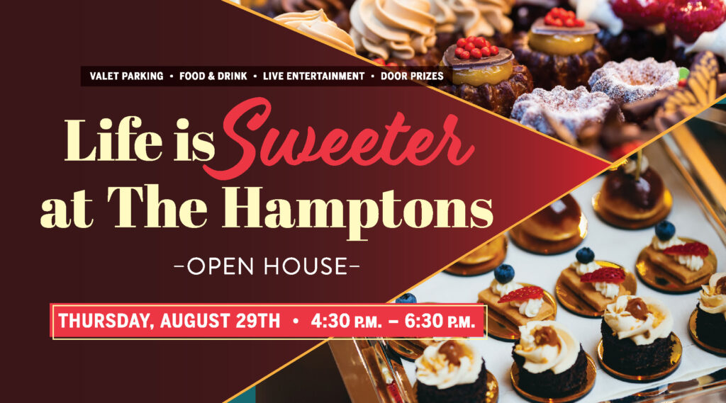 The Hamptons | Open House Banner