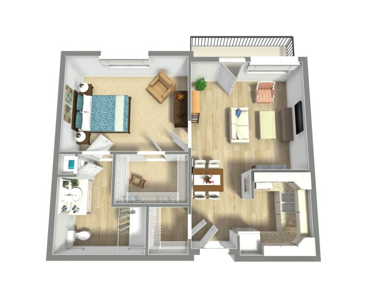 The Hamptons of Tyler | AL Phase II - Deluxe 1 bed