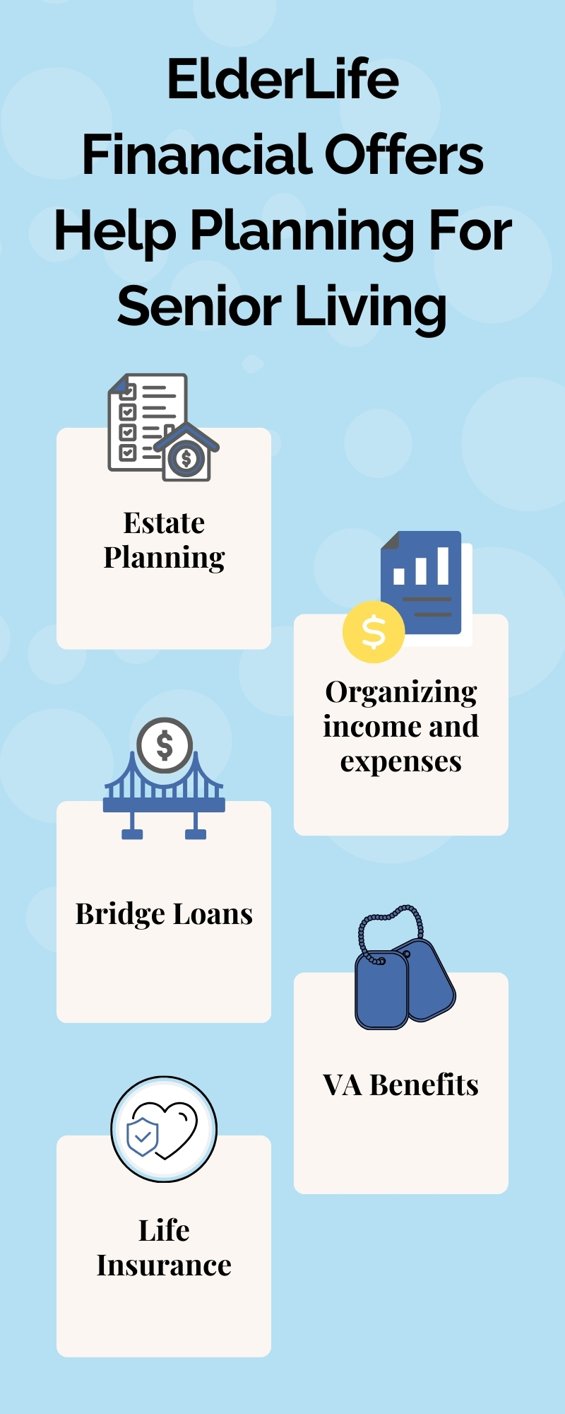 Civitas Senior Living | Financial Planning Graphic