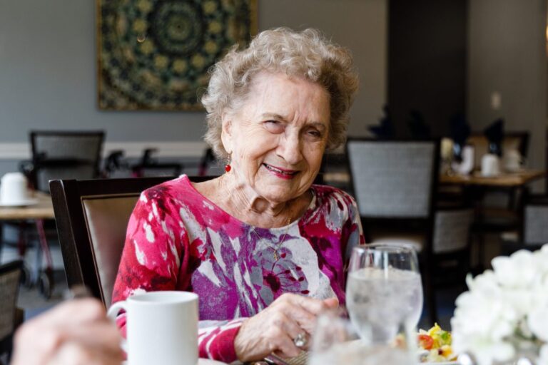 Civitas Senior Living | Residents delight in seasonal specialties and celebratory dishes in a warm, welcoming atmosphere.