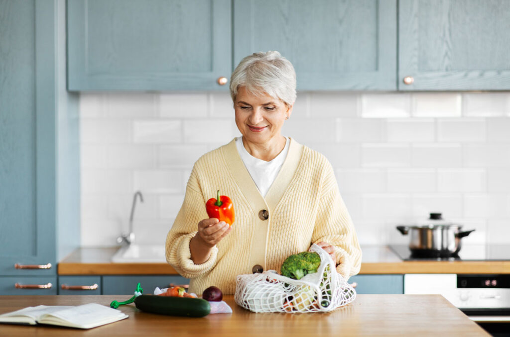 Midtowne | Senior woman cooking