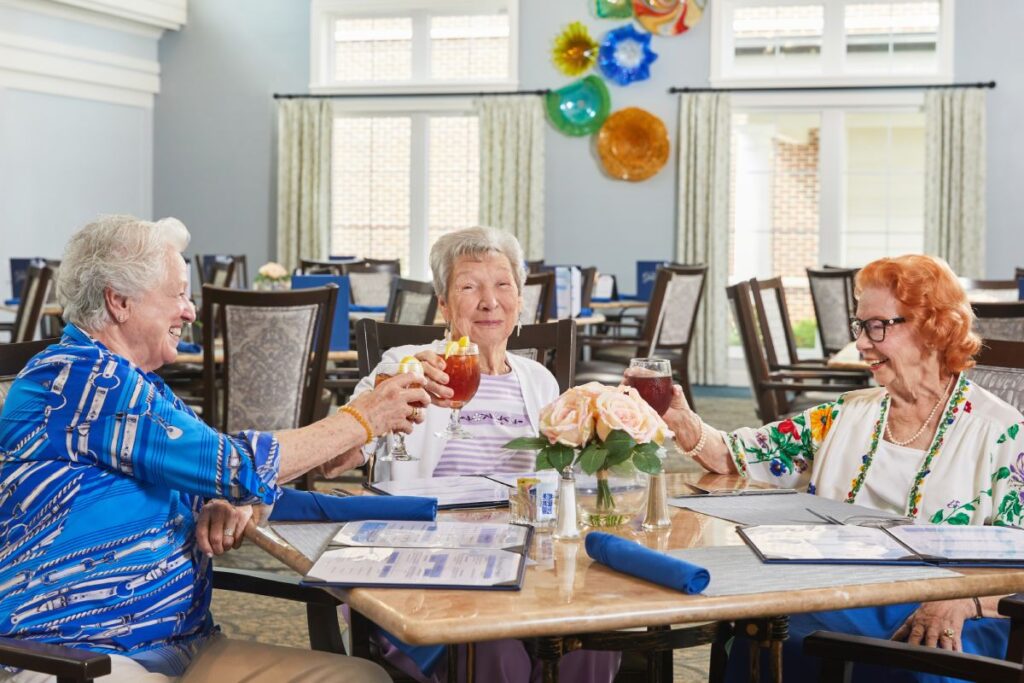 The Grand Senior Living | Senior women having a drink